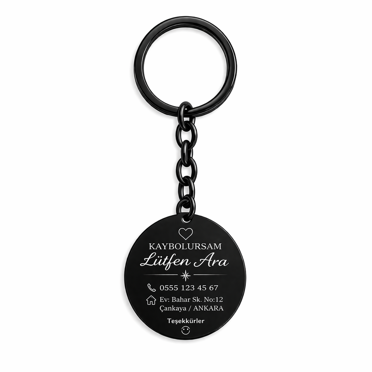 İsim Etiketi Metal İsimlik