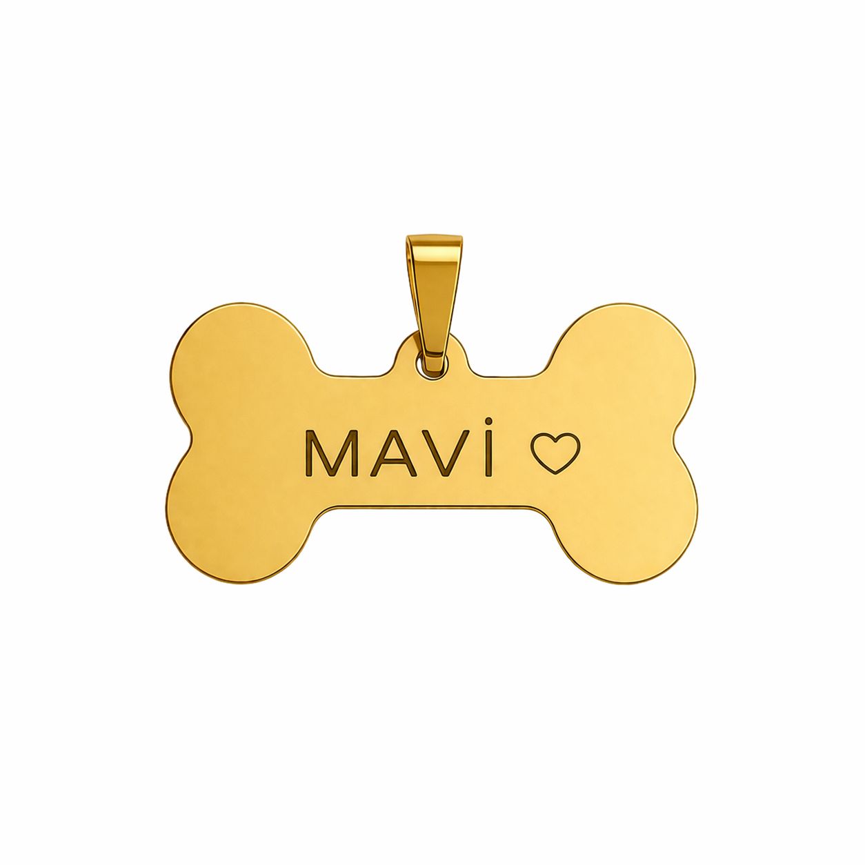 Kemik Künye - Pet İsimlik